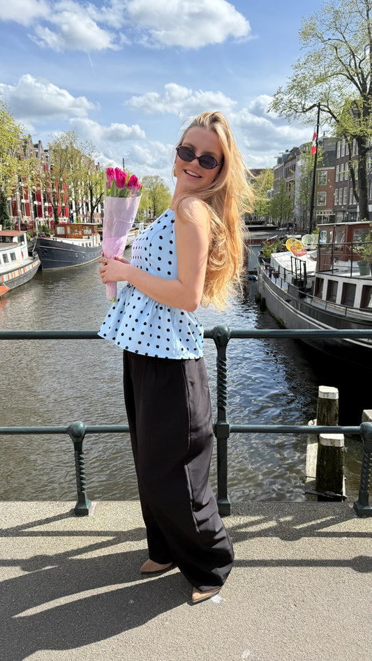 Polka Dot haltertop