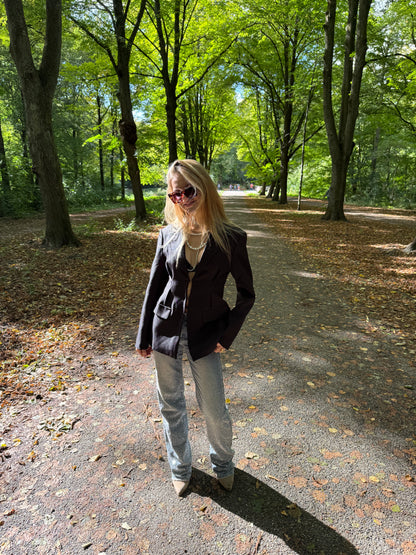 Jeans met strass steentjes