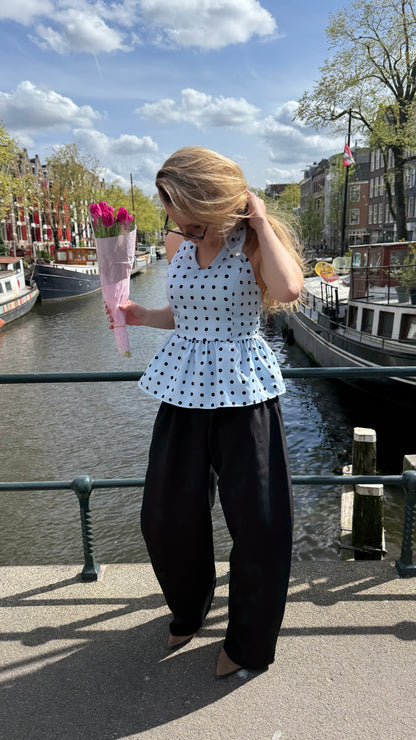 Polka Dot haltertop