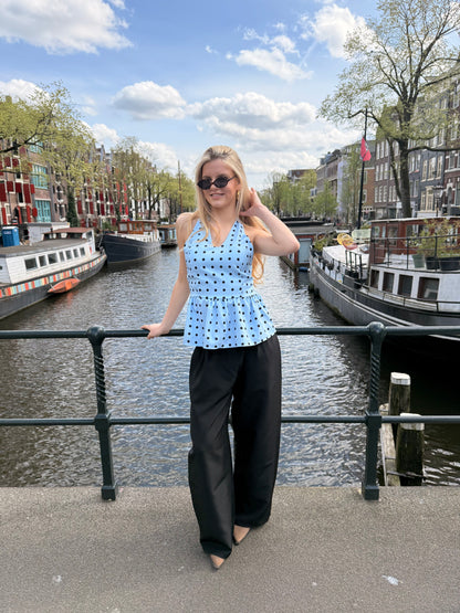 Polka Dot haltertop