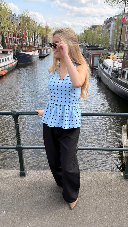Polka Dot haltertop